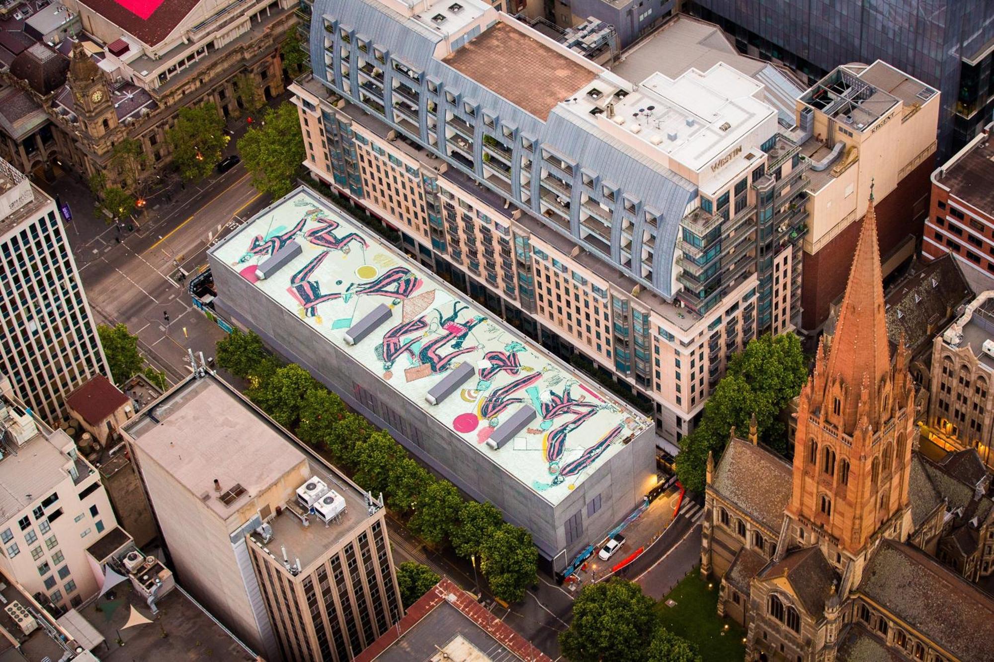 더 웨스틴 멜버른 멜번 외부 사진 The rooftop of the Melbourne Museum